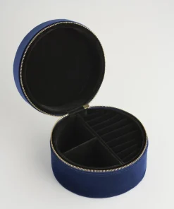 New Fable England Fable Chloe Dormouse Jewellery Box Navy