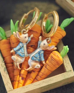 Clearance Fable England x Peter Rabbit Huggie Earrings