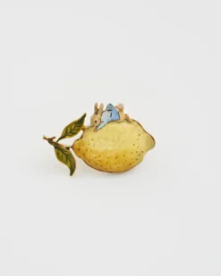 New Fable England x Peter Rabbit Lemon Brooch