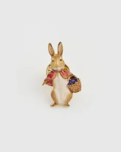 Clearance Fable England x Peter Rabbit Cotton-tail Brooch