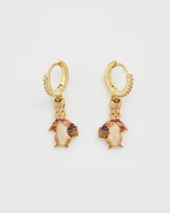 Outlet Fable England x Peter Rabbit Cotton-tail Earrings