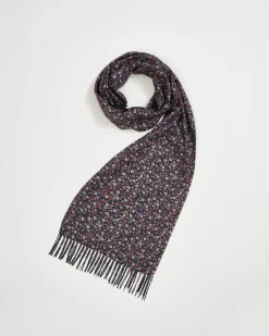 Best Fable England Floral Ditsy Scarf with Tassels