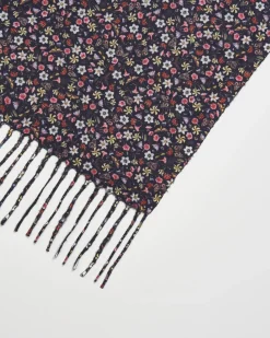 Best Fable England Floral Ditsy Scarf with Tassels