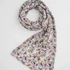 Discount Fable England Floral Engraving Lightweight Scarf