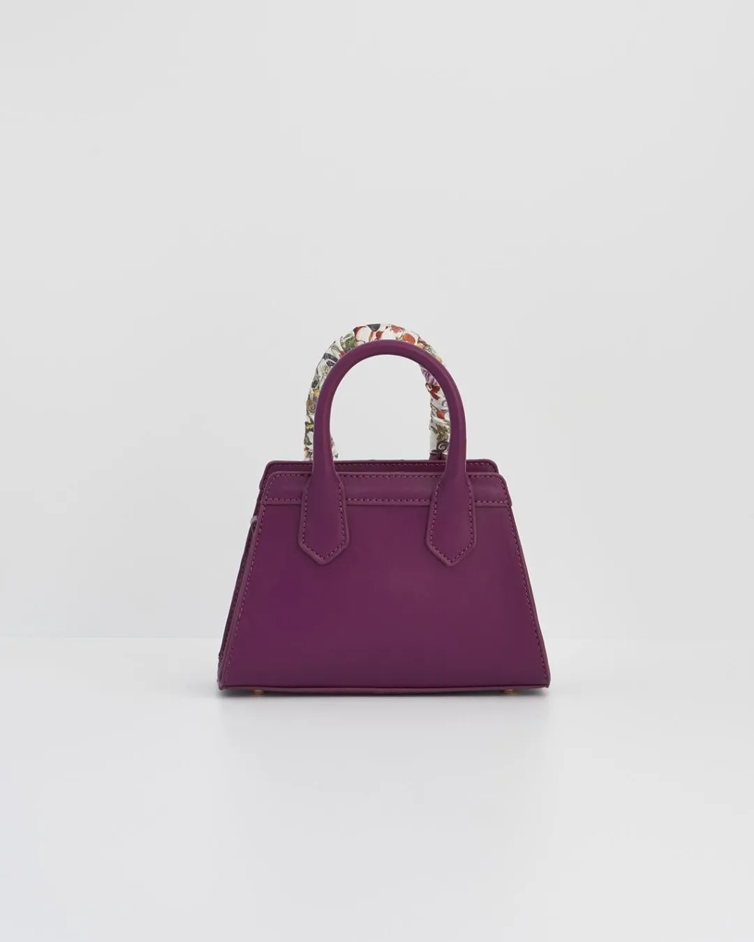 Discount Fable England Floral Engravings Mini Plum Tote