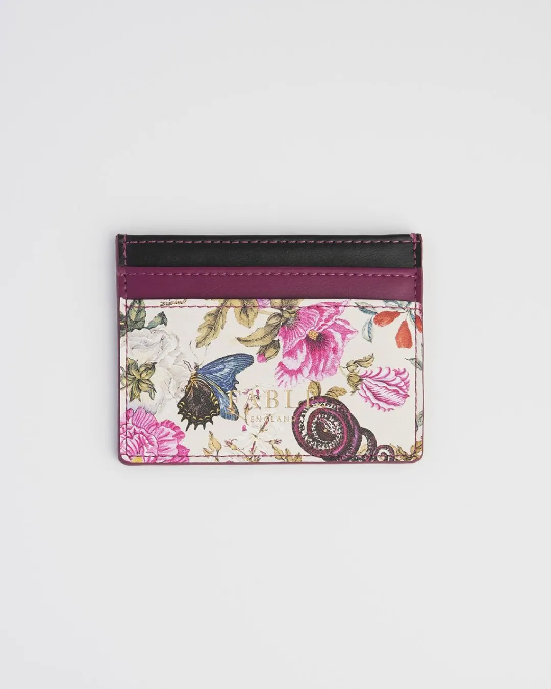 Online Fable England Floral Engravings Card Holder