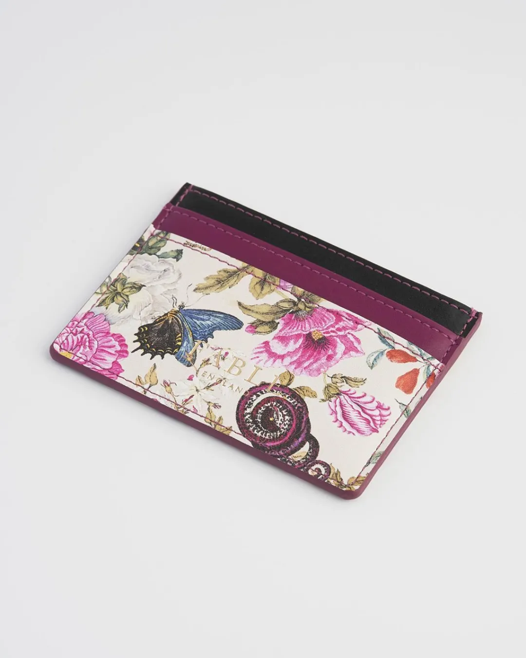 Online Fable England Floral Engravings Card Holder