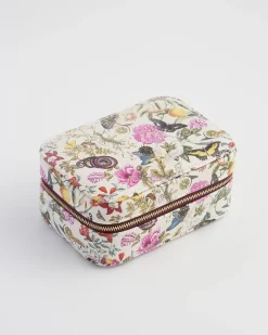 Outlet Fable England Floral Engravings Large Printed Jewelry Box