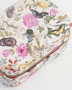 Outlet Fable England Floral Engravings Large Printed Jewelry Box
