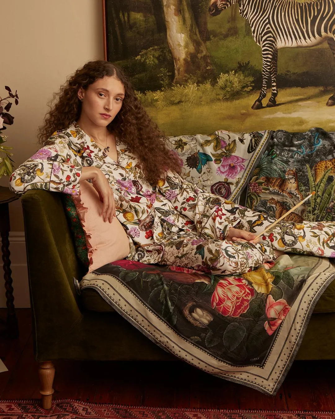 Sale Fable England Floral Engravings Pajamas