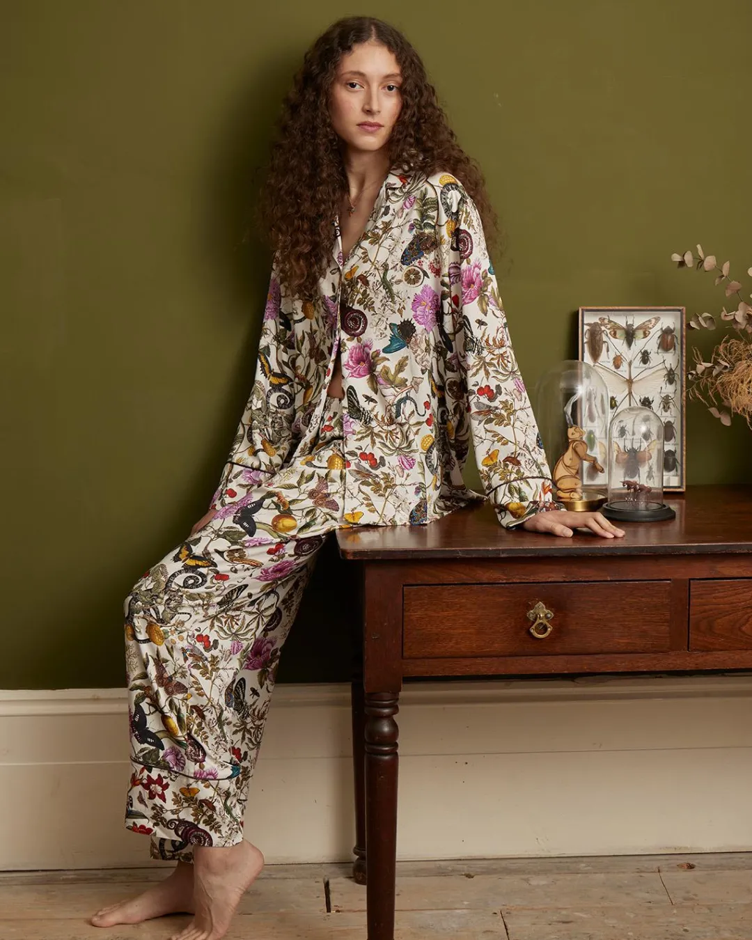 Sale Fable England Floral Engravings Pajamas