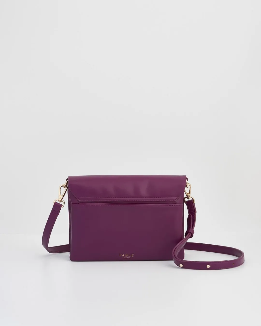 Discount Fable England Floral Engravings Plum Foldover Purse