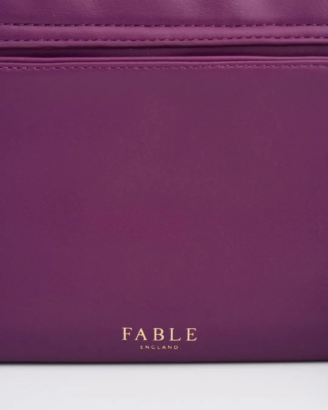 Discount Fable England Floral Engravings Plum Foldover Purse