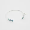 Online Fable England Forget Me Not Silver Bangle