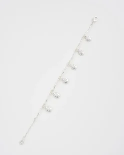 Fashion Fable England Forget Me Not Silver Bracelet