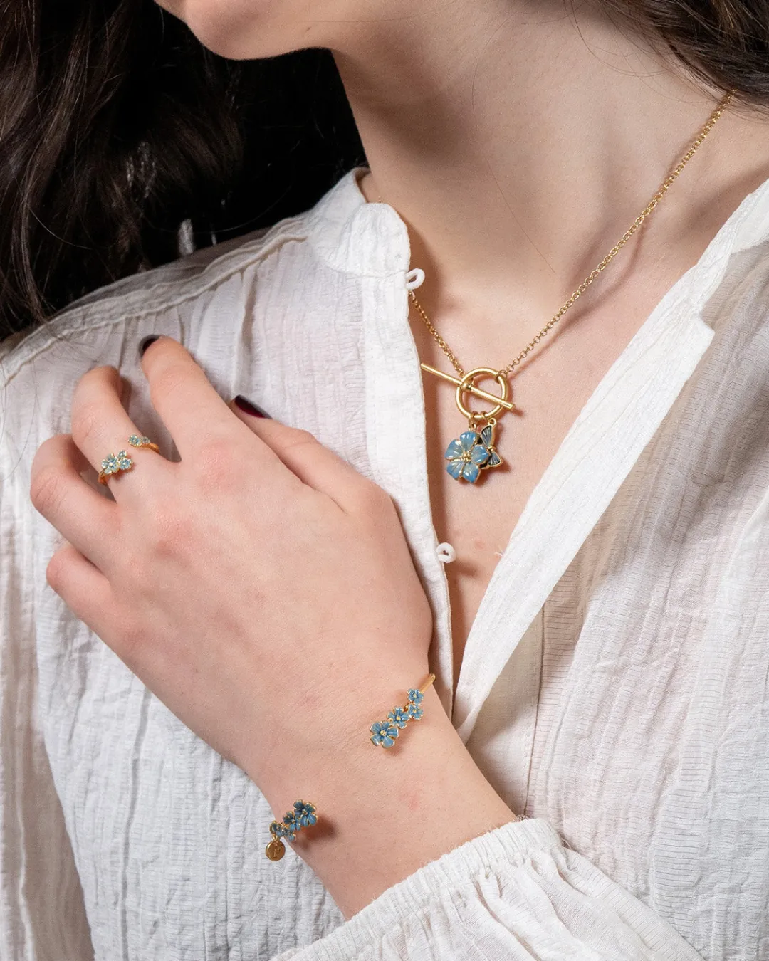 Online Fable England Forget-Me-Not Bangle