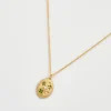 Clearance Fable England Four Leaf Clover & Pearl Necklace
