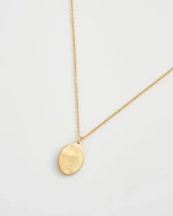 Clearance Fable England Four Leaf Clover & Pearl Necklace