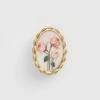 Sale Fable England Framed Roses Brooch
