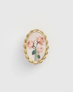 Sale Fable England Framed Roses Brooch