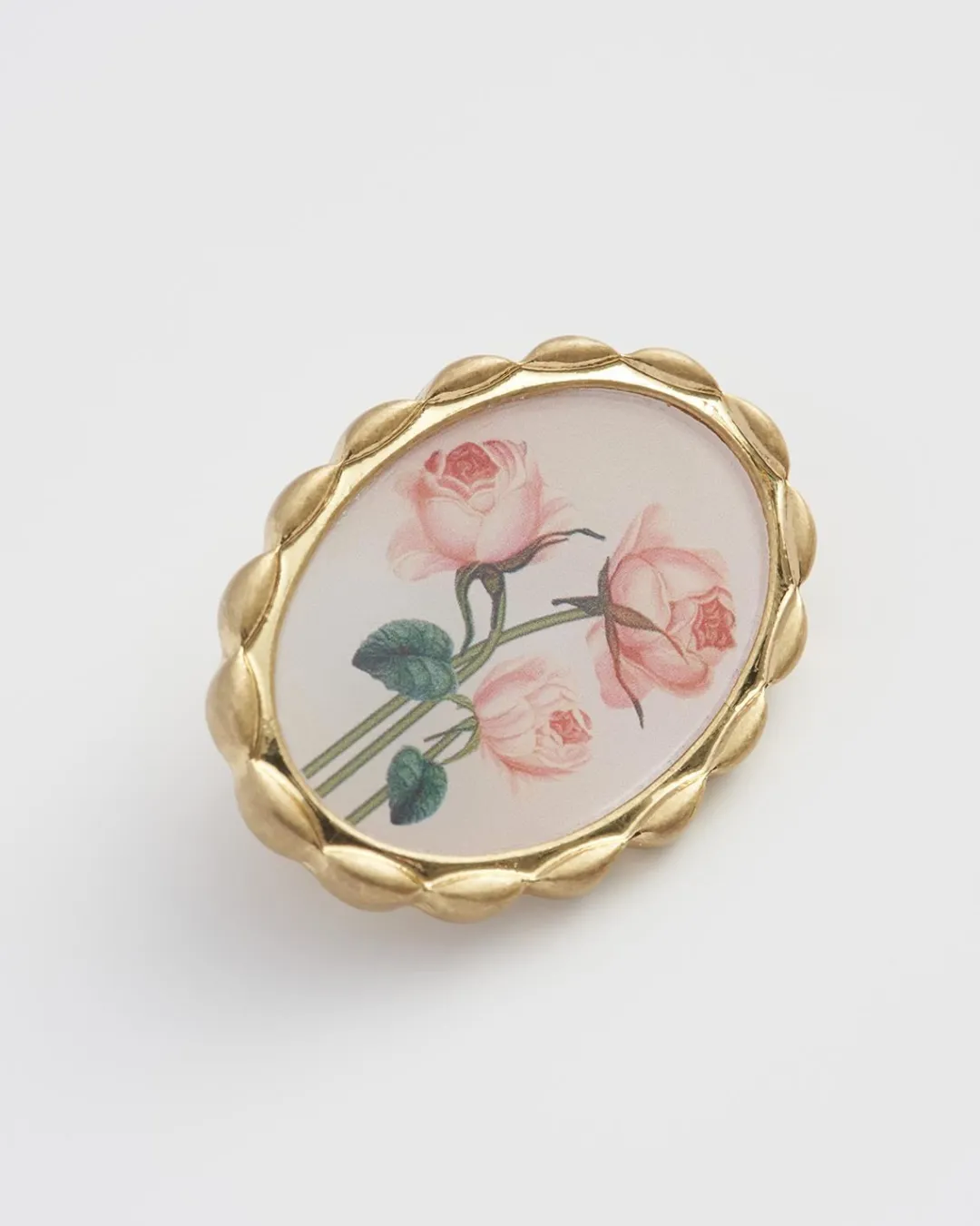 Sale Fable England Framed Roses Brooch