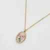 Sale Fable England Framed Roses Necklace