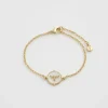 Hot Fable England Honey Bee & Pearl Bracelet