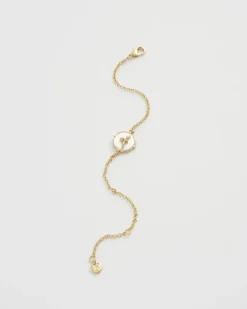 Hot Fable England Honey Bee & Pearl Bracelet