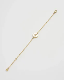 Hot Fable England Honey Bee & Pearl Bracelet