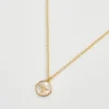 Hot Fable England Honey Bee & Pearl Pendant
