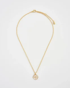 Hot Fable England Honey Bee & Pearl Pendant
