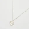 Sale Fable England Honey Bee & Pearl Pendant Silver