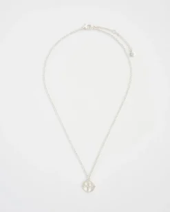 Sale Fable England Honey Bee & Pearl Pendant Silver