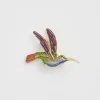 Hot Fable England Hummingbird Brooch