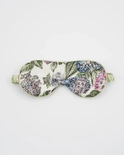 Fashion Fable England Hydrangea Ivory Sleep Mask