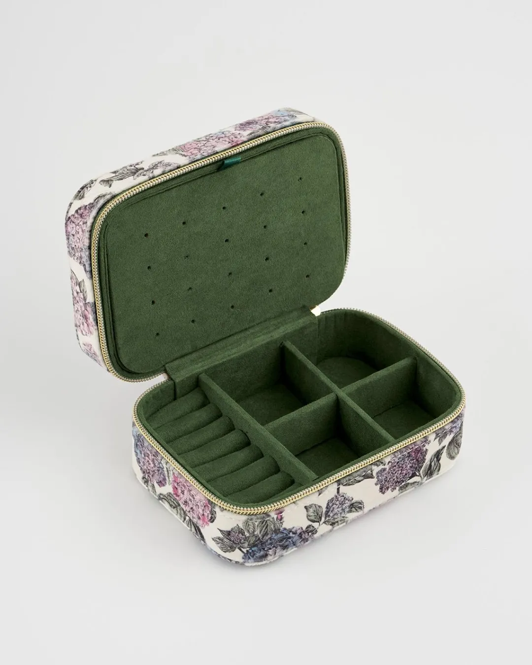Fashion Fable England Hydrangea Large Jewelry Box
