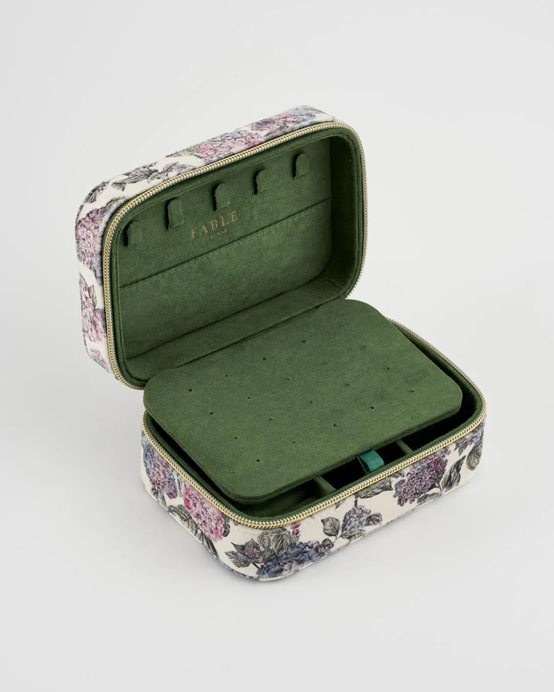 Fashion Fable England Hydrangea Large Jewelry Box