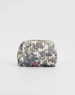 Discount Fable England Hydrangea Small Quilted Makeup Bag