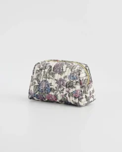 Discount Fable England Hydrangea Small Quilted Makeup Bag
