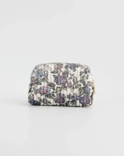 Discount Fable England Hydrangea Small Quilted Makeup Bag