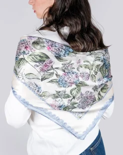 Best Fable England Hydrangea Square Scarf