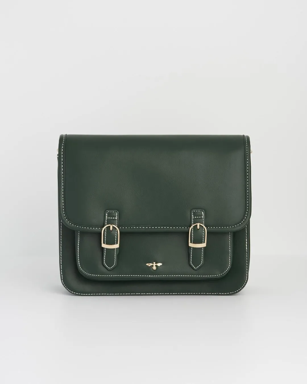 Discount Fable England Into the Woods Green Satchel