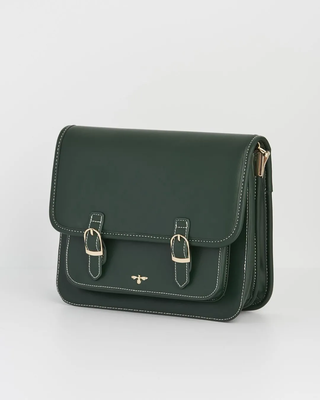Discount Fable England Into the Woods Green Satchel