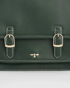 Discount Fable England Into the Woods Green Satchel