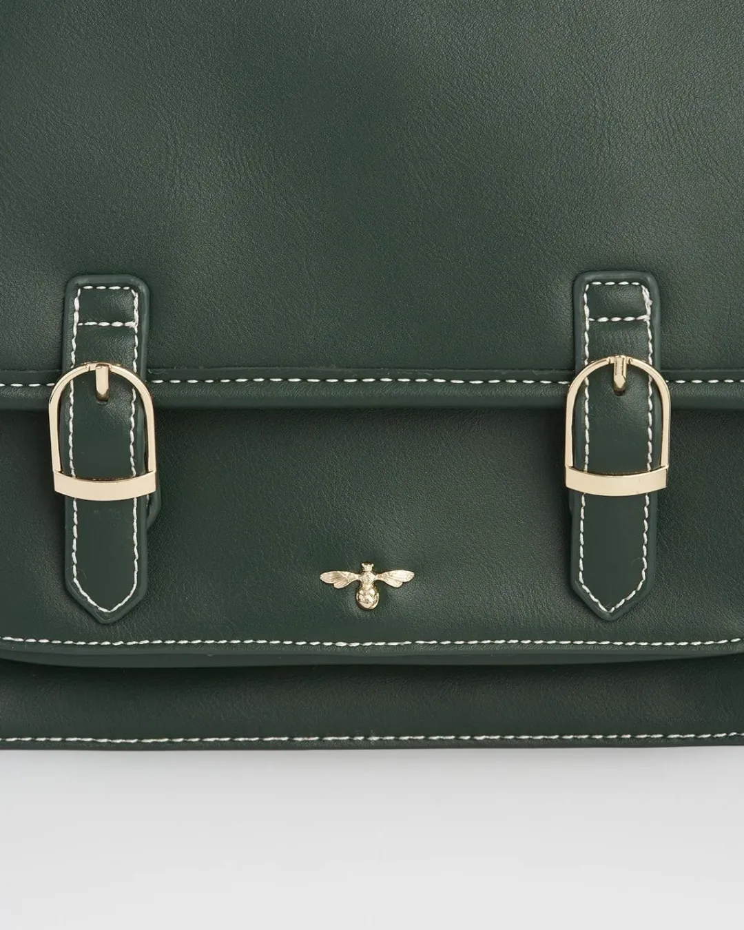 Discount Fable England Into the Woods Green Satchel