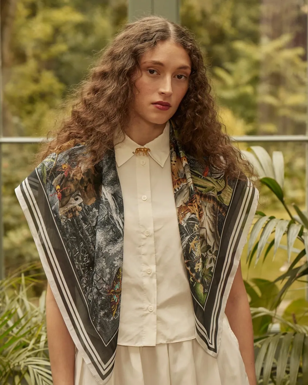 Online Fable England Jungle Book Large Square Scarf