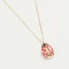 Best Fable England Ladybird Enamel Long Necklace