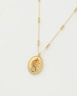 Sale Fable England Leo Zodiac Necklace
