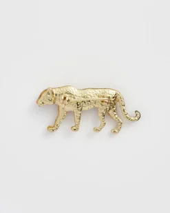 Discount Fable England Leopard Brooch