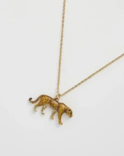 New Fable England Leopard Necklace